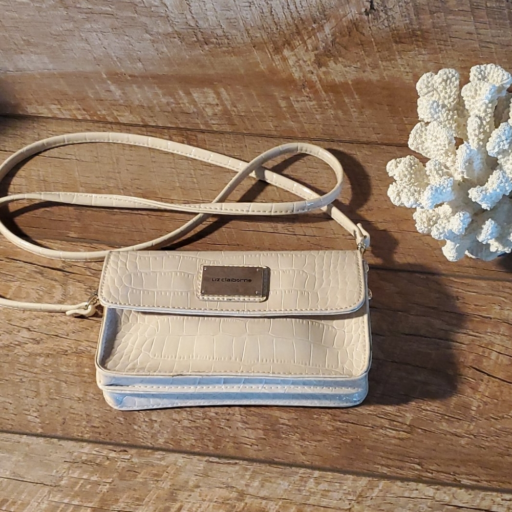 Liz Claiborne Crossbody Bag Tan
